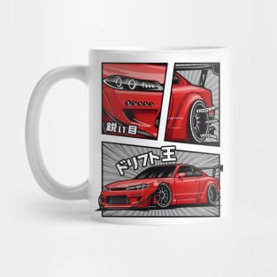 Silvia S15 Manga Series (Red) Mug